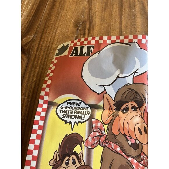 Vintage Alf Melmac Cookin' with ALF Poster Burger King 1980's - Picture 3 of 9